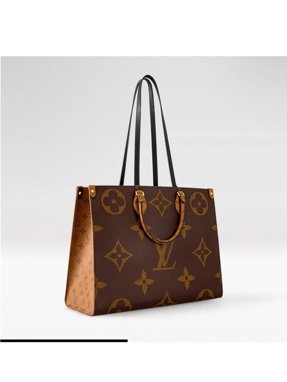 Louis Vuitton Brown Monogram Canvas Tote Bag used once Like New